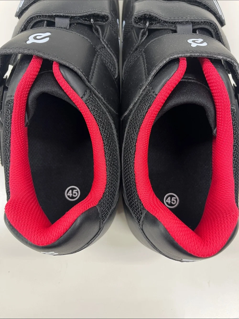 New Peleton Cycling Shoes in Black Size 45 (No Hardware included)